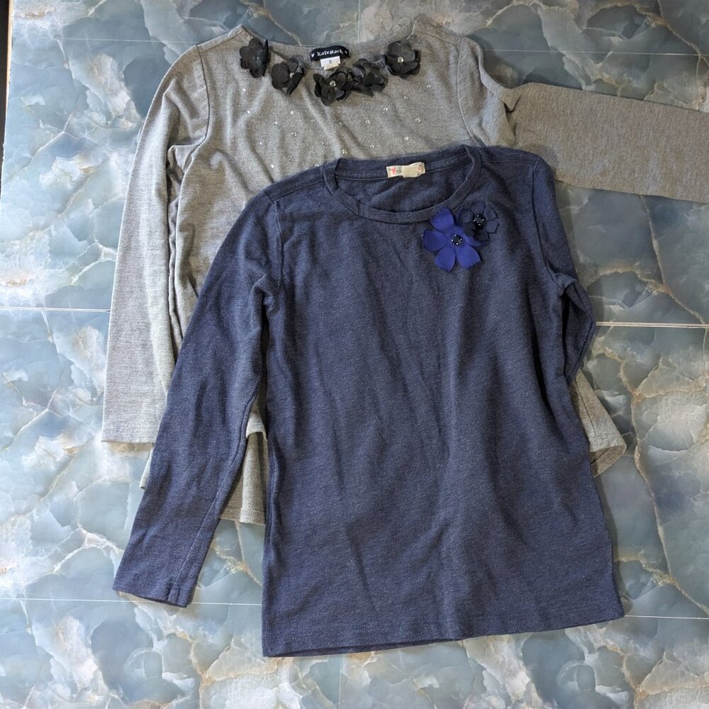 Size 6 Girls 2 Top Set